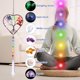 thumbnail image 3 of Adorno colgante atrapasol con árbol de la vida de cristal y piedras de los chakras, 3 of 5