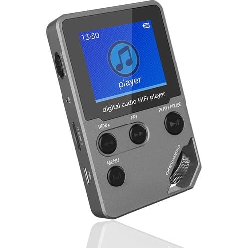 72GB All-in-One MP3 Player, Lossless HiFi, BT 5.0, for Gym Running, Earphoner