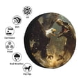 thumbnail image 4 of Logiee Dinosaur Bald Eagle Print Spare Tire Cover, Universal Wheel Protectors,Waterproof Dust-Proof UV Sun Wheel Tire Cover,Fit for SUV, RV, Travel Trailer, Truck-17 inch, 4 of 6