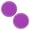 2PC-Purple-diamond, variant on 2Pcs Car Bling Rhinestone Cup Holder Drink Pad Interior Decoration Anti-slip Mat Round Durable Coaster Heat Resi Car Accessories