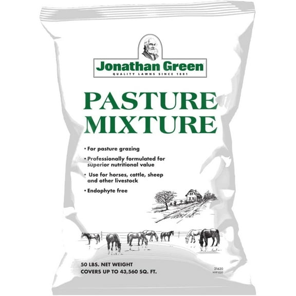 Jonathan Green Pasture Grass Mixture (Covers up to 43,560 sq ft) 50lb
