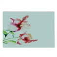 thumbnail image 2 of Watercolor Flower Cutting Board, Hibiscus Flowers on Plain Background in Pastel Colors Nature Theme, Decorative Tempered Glass Cutting and Serving Board, Large Size, White Red Green, by Ambesonne, 2 of 5