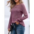 thumbnail image 6 of Women'S Lace Long Sleeve Shirt Fall Top Fashion Dreesy Casual Tunic Sweaters Mesh Clothes L, 6 of 8