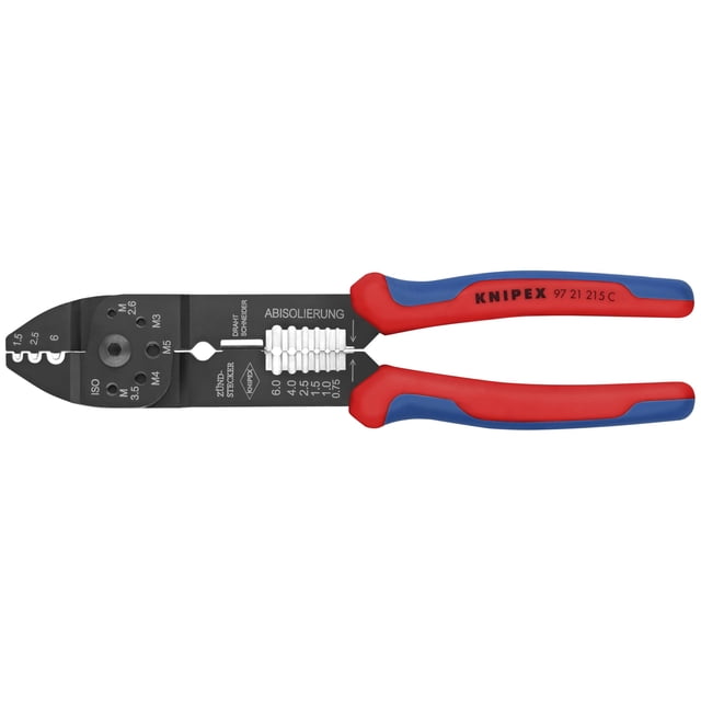 Alicate crimpador KNIPEX 97 21 215 C cortacables