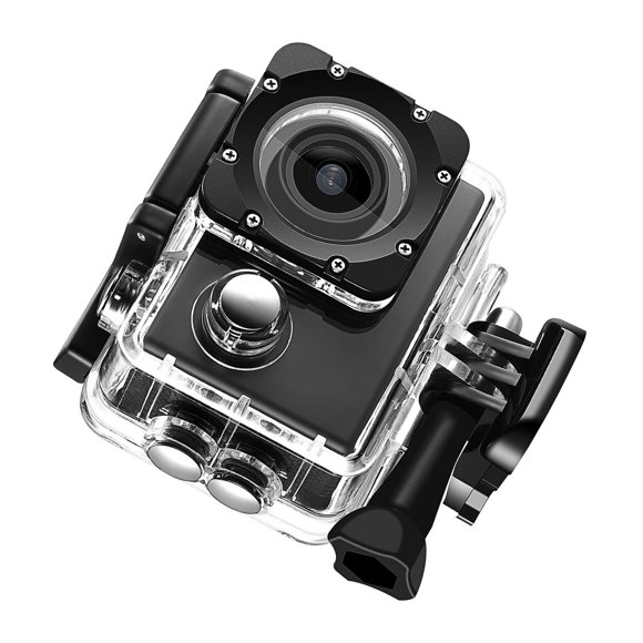 Cámara subacuática impermeable Bling Bling K1080HD de 12 MP Cámara de acción impermeable elegante y moderna