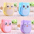 thumbnail image 3 of CAYU 1050ML Owl Shape Lunch Box Bento Food-Safe Plastic Food Picnic Container Portable Box Outdoor Camping Lunch Box, 3 of 13
