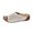White, variant on ZEZKT Womens Fashion Orthotic Slides Ladies Lightweight Sandals Slip On Thick Cushion Slippers Sandals With Comfortable Plantar Fasciitis Arch Support Green 6