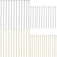thumbnail image 2 of 1 Box 400Pcs Flat Head Pin 304 Stainless Steel Head Pins 35/50mm Jewelry Pins Gold Silver Flat Pins Straight Pins Head Pin Findings for Jewelry Making Accessories DIY Dangle Earrings, 2 of 9