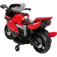 thumbnail image 5 of Moto Montable Eléctrica Little monkey Carrito Niño Música Luz Usb Rojo, 5 of 5