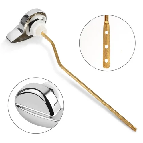 Easy Use Side Mount Toilet Flush Lever Handle Angle Fits For Toto Kohler Toilet