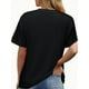 thumbnail image 3 of Versatile Alphabet-Print Tee - Chic, Easy-Care & Comfortable Women's Casual All-Season T-Shirt, 3 of 8