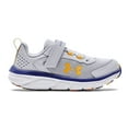 thumbnail image 2 of Under Armour Boy's Pre School Assert 9 Alternate Closure Sneaker, (108) Mod Gray/Bauhaus Blue/Rise, 1.5 Little Kid, 2 of 2