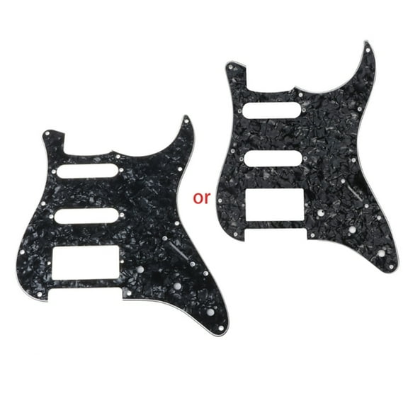 SIEYIO Electric Guitar Pickguard Scratch Plate For Fender Strat Parts 3Ply