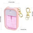 thumbnail image 2 of TEMOGU-Silicone Case with Bottles Hand Sanitizer Spray Kit,Protective Case with Keychain Compatible with Power Mist and Glow Mist 1.5 fl oz, Hand Sanitizer Spray Accessory (Pink), 2 of 4