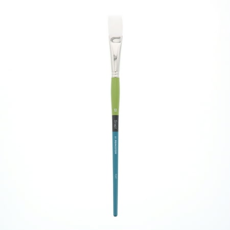 UPC: 0757063980168 | Princeton Brush Snap Long Handle White Synthetic Taklon Brush  Flat  12