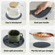 thumbnail image 5 of Food Grade Round Silica Gel Placemat Thick Against Scalding Pot Mat Multi-function Cup Mat Heat Insulation Bowl Mat Table Mat Tableware Drains Mat, 5 of 5