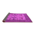 thumbnail image 2 of Ahgly Company Indoor Round Oriental Pink Industrial Area Rugs, 3' Round, 2 of 4