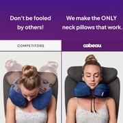 Cabeau Evolution S3®Travel Neck Pillow, with custom bag and seat strap system