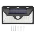 thumbnail image 1 of Luz de inducción de cuerpo humano impermeable de lámpara de pared de energía solar de jardín al aire libre 66LED, 1 of 5
