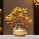 thumbnail image 3 of Árbol de la fortuna de cristal for la prosperidad y la riqueza en el hogar, adorno Feng Shui for la sala de estar y la oficina., 3 of 3