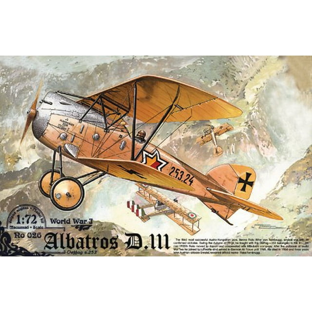 Roden Albatros D.III Avion de Chasse Austro-Hongrois Kit de Modèle