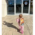 thumbnail image 4 of Personalized Embroidery Small Dinosaur Backpack Schoolbag Custom Embroidered Cartoon Canvas Kindergarten Children Backpack Bag, 4 of 6