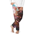 thumbnail image 2 of Yiaed fairy-tale-world-with-delicious-candy Print Teenagers' Lounge Pants, Loose PJ Bottoms, Long Pajama Pants for Men-Medium, 2 of 6