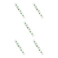 thumbnail image 3 of Wweixi PU Golf Alignment Stick Cover Case Holder Embroidered Premium Waterproof White 14.17x1.97 Inch 5Set, 3 of 6