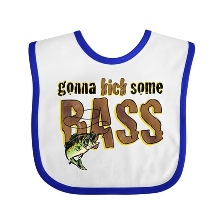 

Inktastic Kick Bass Gift Baby Boy or Baby Girl Bib