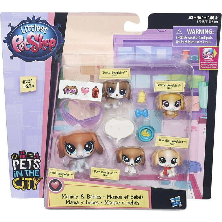 Littlest Pet Shop Beagle Family