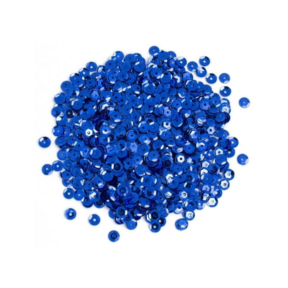 CousinDIY Cupped Sequins-Royal Blue, 5mm 800/Pkg
