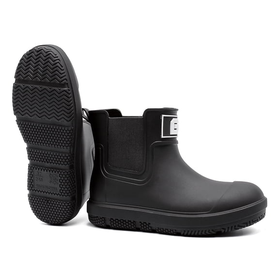 Lcamaw Deck Rain Boots Men Women, Short Waterproof Rubber Boots, Anti Slip Lightweight Water Shoes Unisex, Original Chelsea Garden Boots, Durable Fishing Boots Outdoor, Mud Work Booties