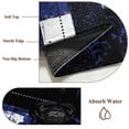 thumbnail image 3 of Navy Blue Black Area Rug 3x5 Washable Rug Non Slip Modern Abstract Art Botanical Large Area Rug Indoor Floor Carpet for Entryway Bedroom Kitchen Living Room Home Office Dining Room Nursery, 3 of 8