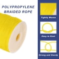 thumbnail image 3 of 1/16 Inch Polypropylene Rope Braided Ropes, 328ft Nylon Rope Yellow, 3 of 6