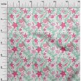 thumbnail image 3 of oneOone Cotton Cambric Pink Fabric Beach Starfish &Shell Dress Material Fabric Print Fabric By The Yard 56 Inch Wide, 3 of 4
