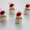 thumbnail image 6 of Christmas Snowman Scented Candle Festive Holiday Natural Fragrance Home Decoration Centerpiece Holiday Season Soy Wax Blend, 6 of 6