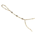 thumbnail image 1 of Gold Hand Chain Boho Stack Ring Bracelet Set Ethnic Style Jewelry Metal Finger Chain For Women Girls, 1 of 4