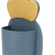 thumbnail image 5 of Wall Bathroom Storage Box Strong Bearing Capacity Hollow Design Compact Easy Installation Wall Storage Box Blue, 5 of 5