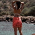 thumbnail image 2 of Women's Sequin Tassel Skirts Rave Fringe Hip Scarf for Festival/Halloween, 2 of 5