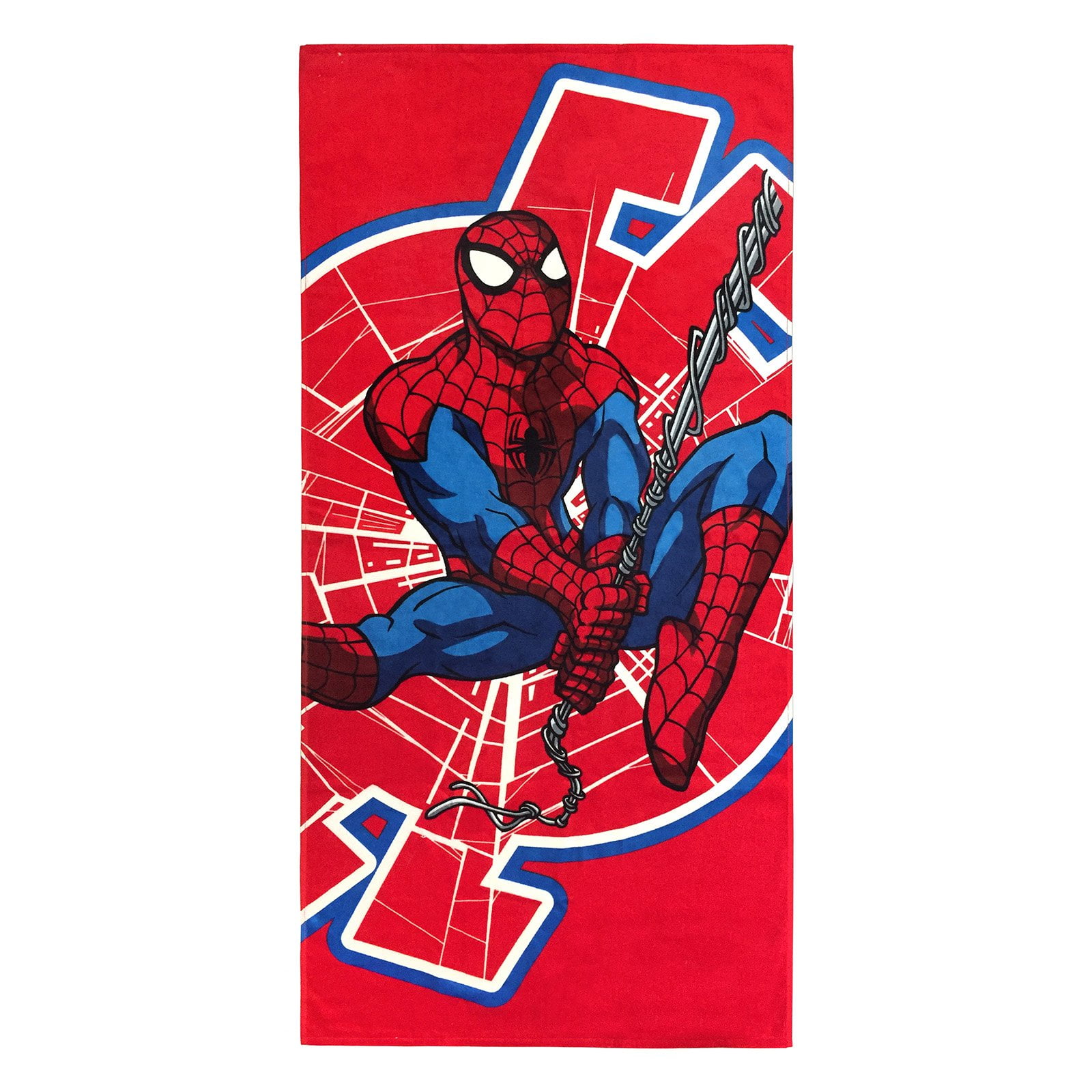 Marvel Spiderman Spidey Jumpy Beach Towel by Marvel