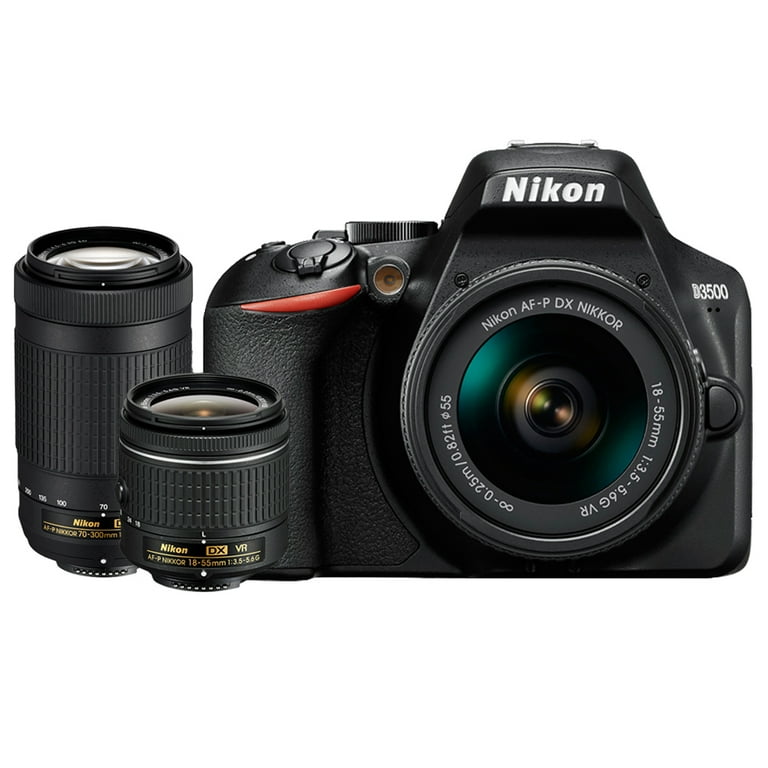 Nikon D3500 Professional Digital DSLR Camera w/ AF-P DX 18 Nikon D3500 Professional Digital DSLR Camera w/ AF-P DX 18