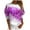 Purple, variant on Christmas Sweatshirts for Women Round Neck Long Sleeve Shirts Snowflake Print Tops Workout Casual Fall Blouse Tee Pullover Christmas Gifts for Teen Girls