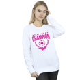thumbnail image 2 of DC Comics Womens Wonder Woman Play Like A Champion Sweatshirt, 2 of 3