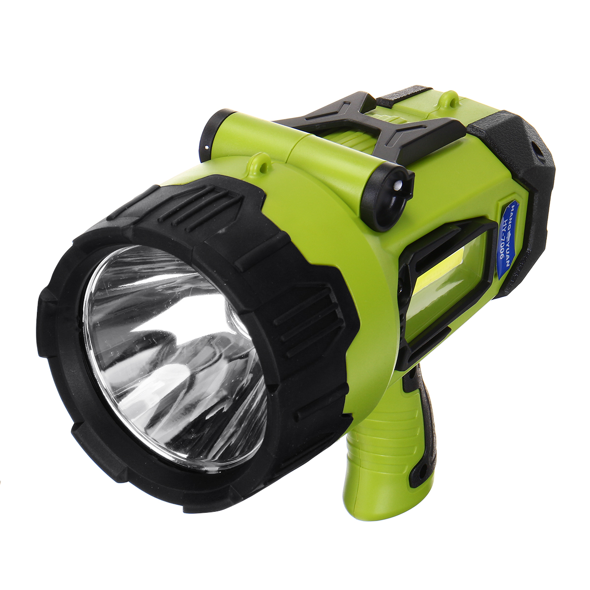 Rechargeable spotlight, Spot lights hand held large flashlight 5000 lumens handheld spotlight Lightweight and Super bright flashlight, for fishing and hunting, forestry, adventure - image 3 of 7