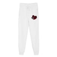 thumbnail image 2 of Frostluinai Womens Fleece Sweatpants with Pocket Drawstring High Waist Workout Joggers Funny Love Graphic Cinch Bottom Sweatpants, 2 of 5