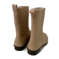 thumbnail image 5 of Women's Rain Boots Block Heel Short Garden Work Shoes, 5 of 5