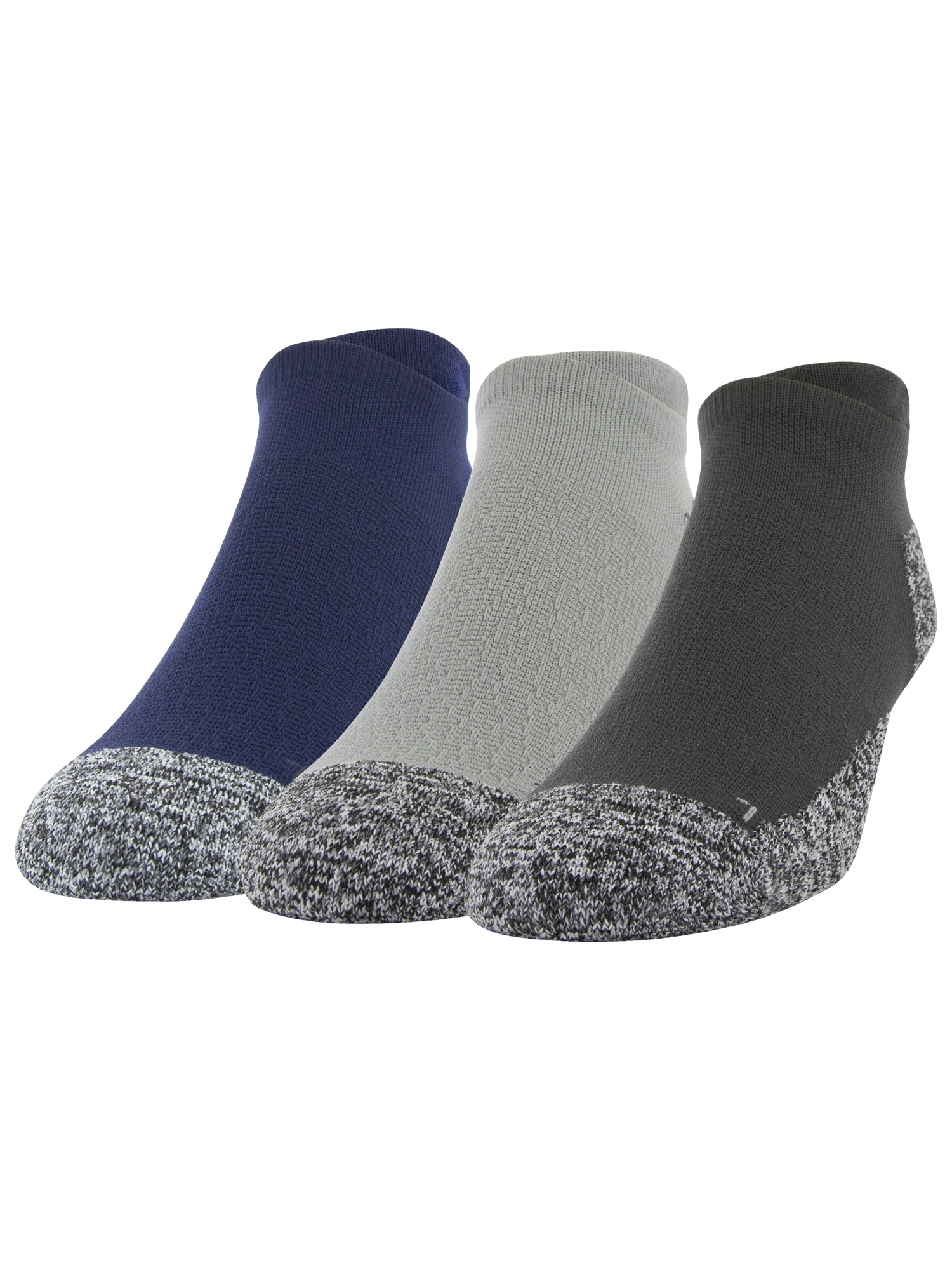 Gildan Strategic Cushion No Show Calzini Uomo | Con Linguetta Al Tallone, Traspiranti