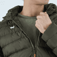 thumbnail image 3 of Chamarra Acolchada Impermeable HikePath para Hombre Color Verde Talla Mediana, 3 of 8