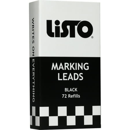 Parker Refill Pencil - Listo, LIS162BBK, Marking Pencil Refills, 72 / Box
