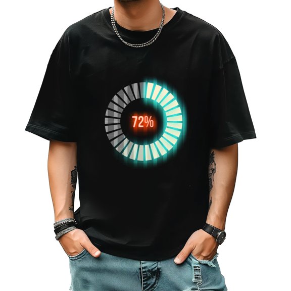 Graphic Tees for Men Summer New Print Casual Tee Fashion Trend Sports Shirt Select